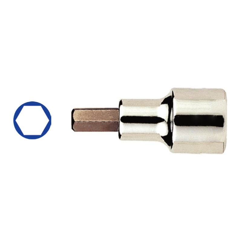 1/2”Dr. Hexagon Bit Socket