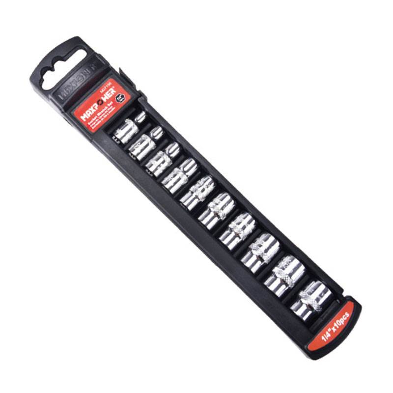 10pcs. 1/4”Dr.Socket Wrench Set 